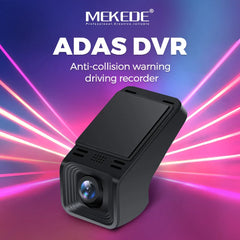 MEKEDE ملحقات راديو السيارة الاندورويد ADAS DVR داش كام للسيارة كامل HD 1080P المضادة للتصادم مسجل قيادة مسجل قيادة